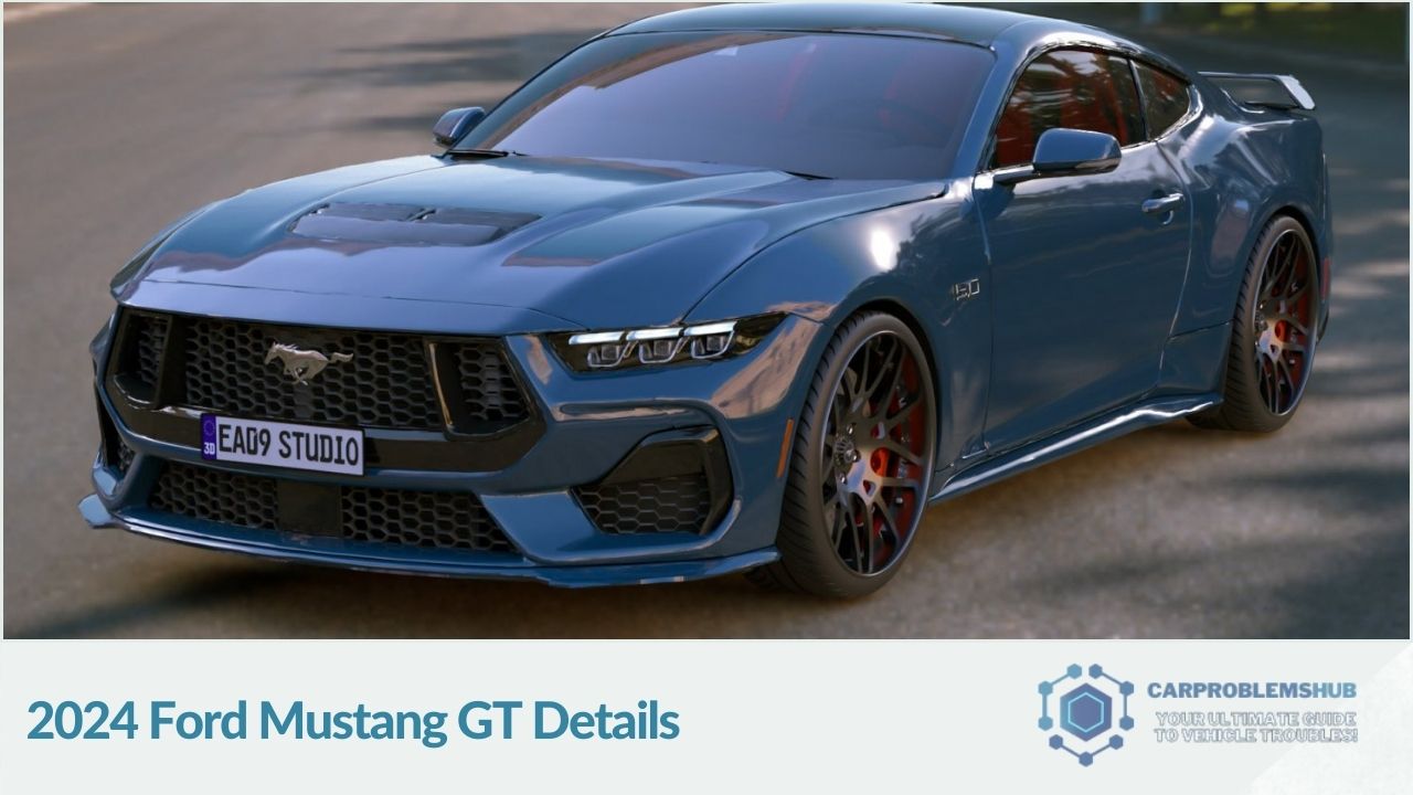 Detailed description of the features and design elements of the Mustang GT.