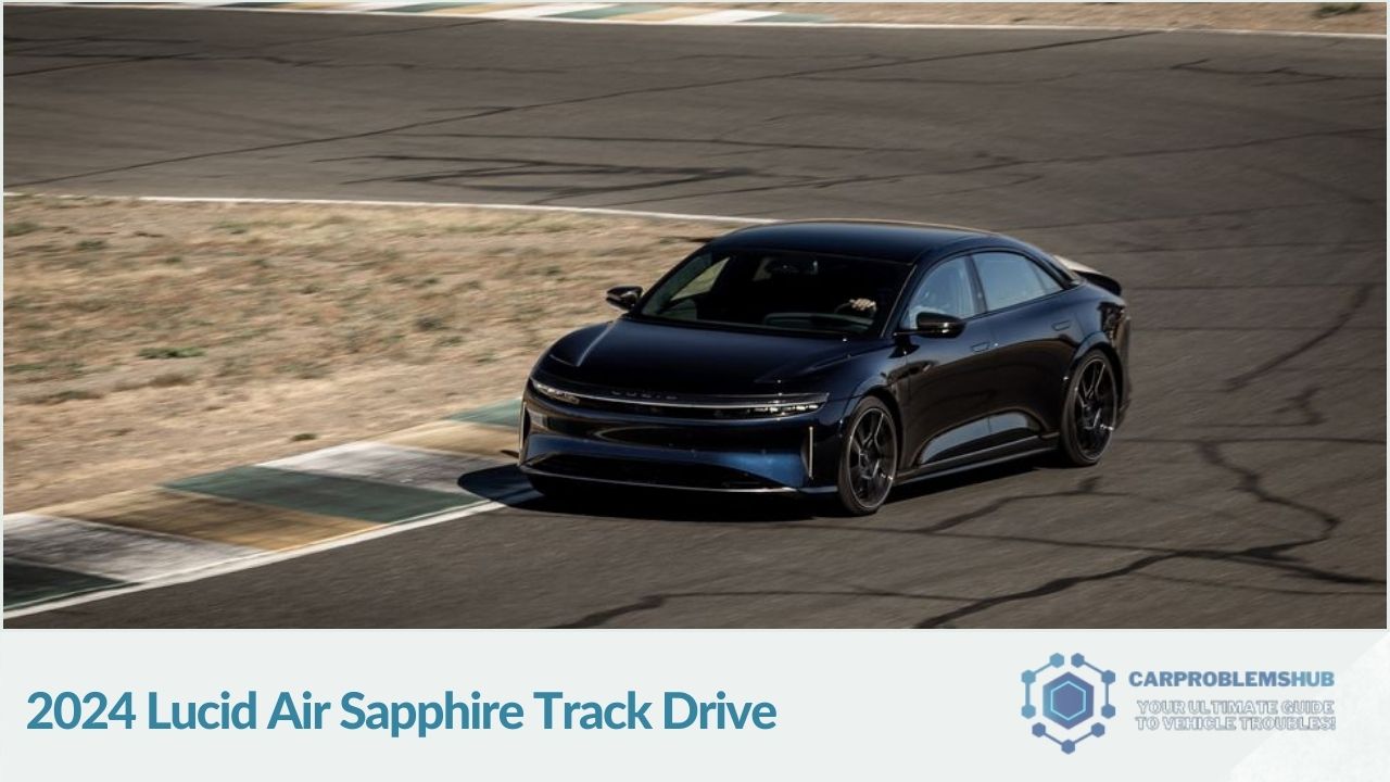 Overview of the track performance and capabilities of the 2024 Lucid Air Sapphire.