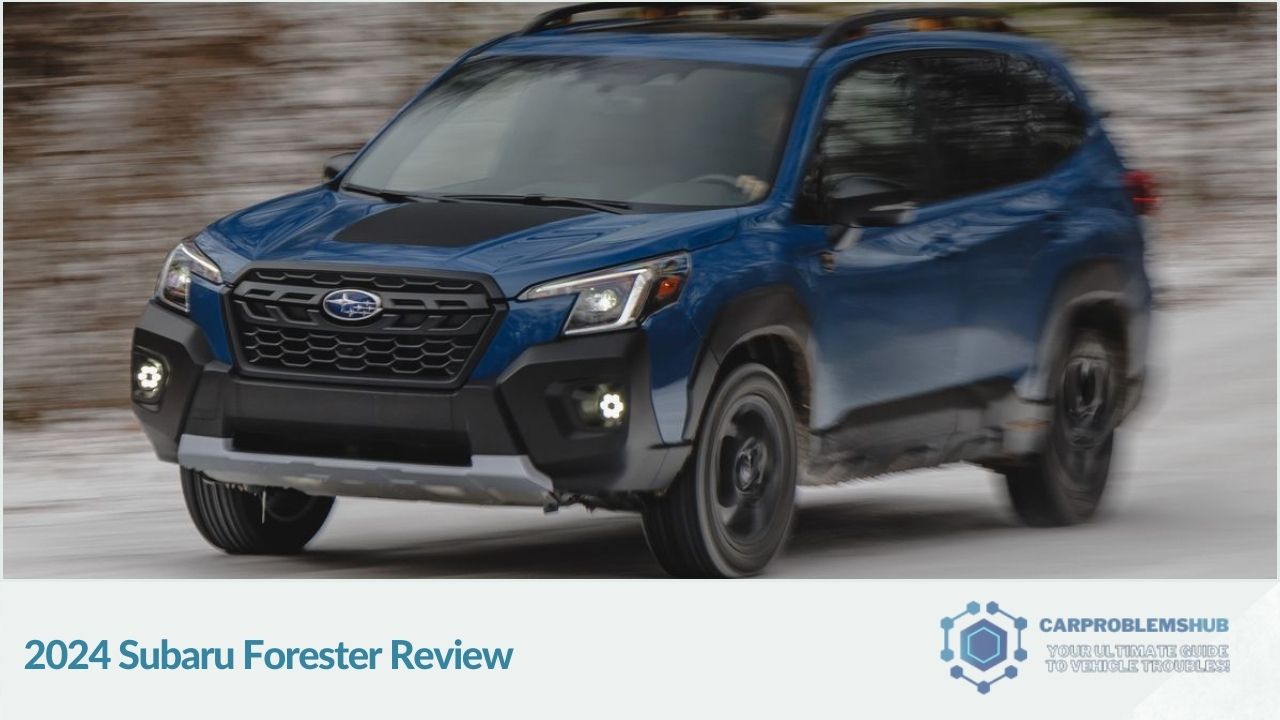 In-depth review of the 2024 Subaru Forester model.