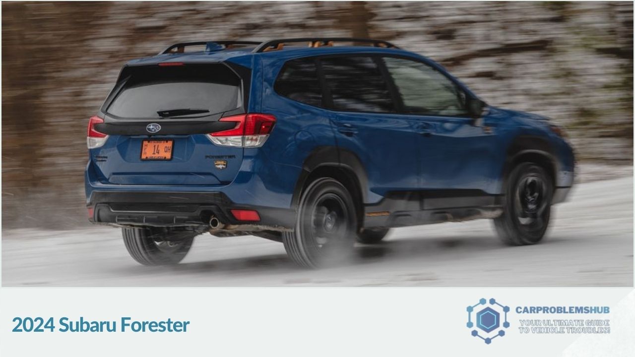 Overview and highlights of the 2024 Subaru Forester.
