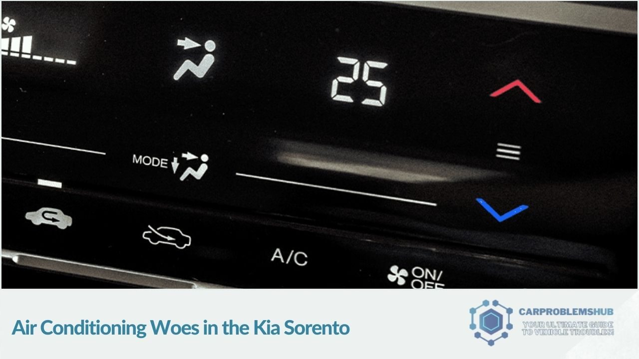 Common air conditioning issues faced by owners of the 2016 Kia Sorento.