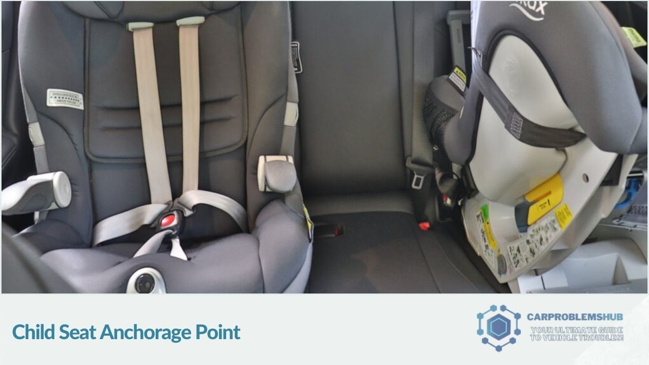 Concerns regarding the child seat anchorage points in the GLA 250.