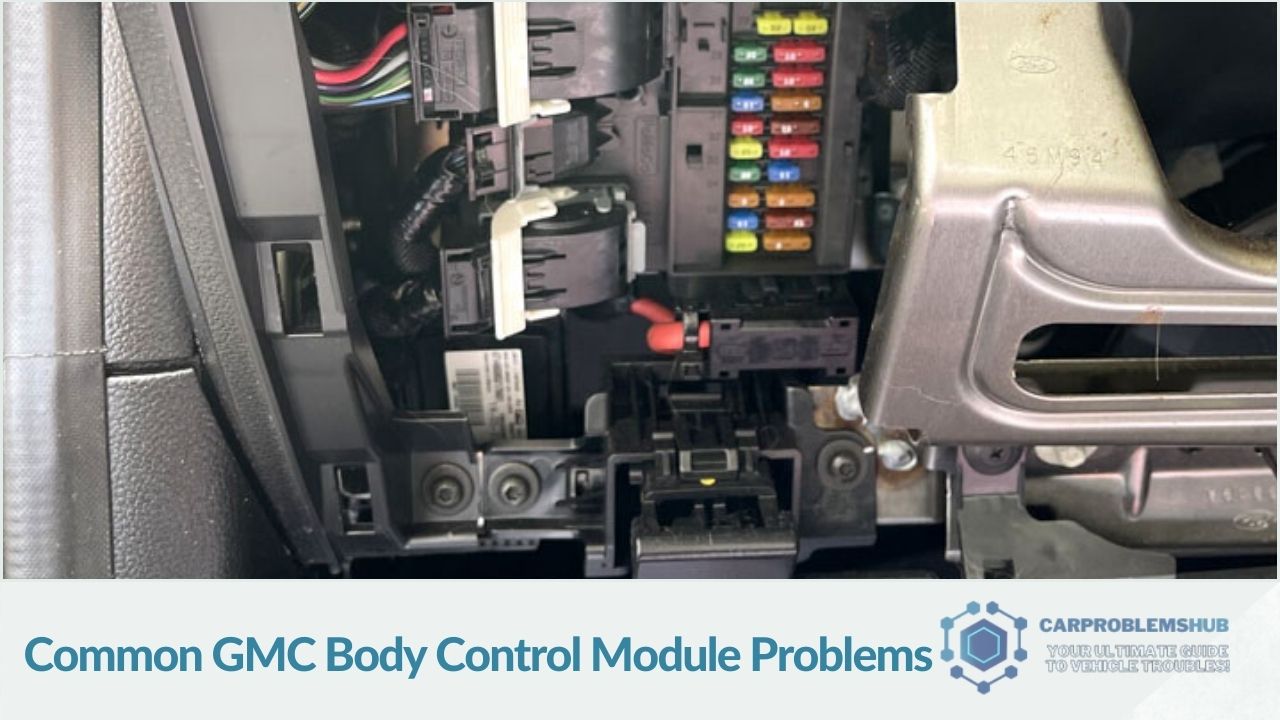 Description of frequent problems experienced with GMC's body control module.
