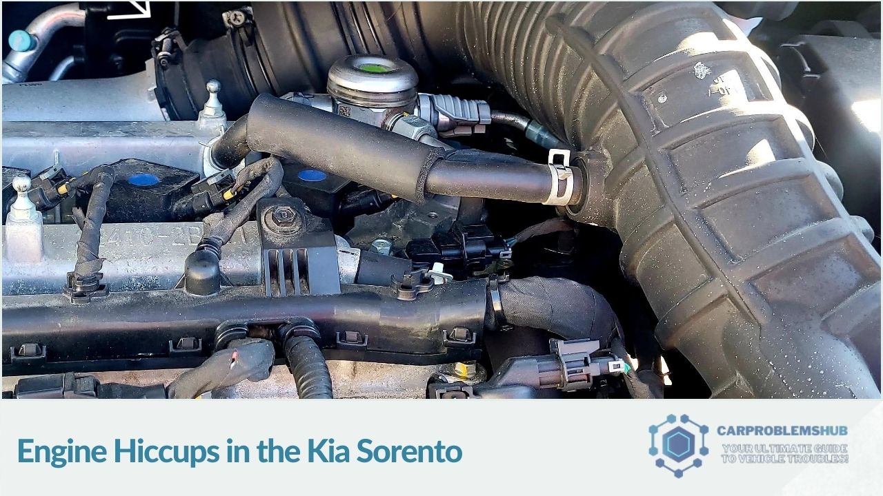 Overview of engine performance issues in the 2016 Kia Sorento.