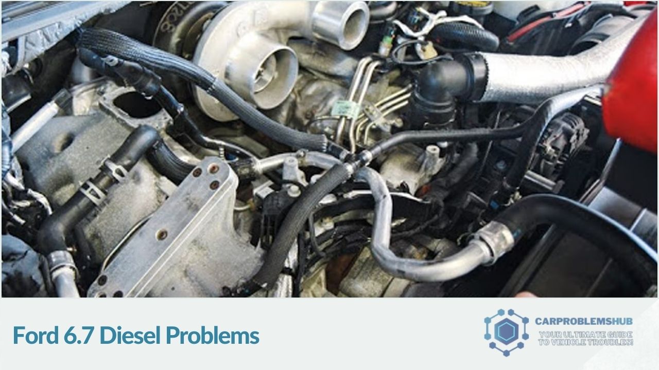 Overview of common problems encountered in Ford vehicles with 6.7 diesel engines.