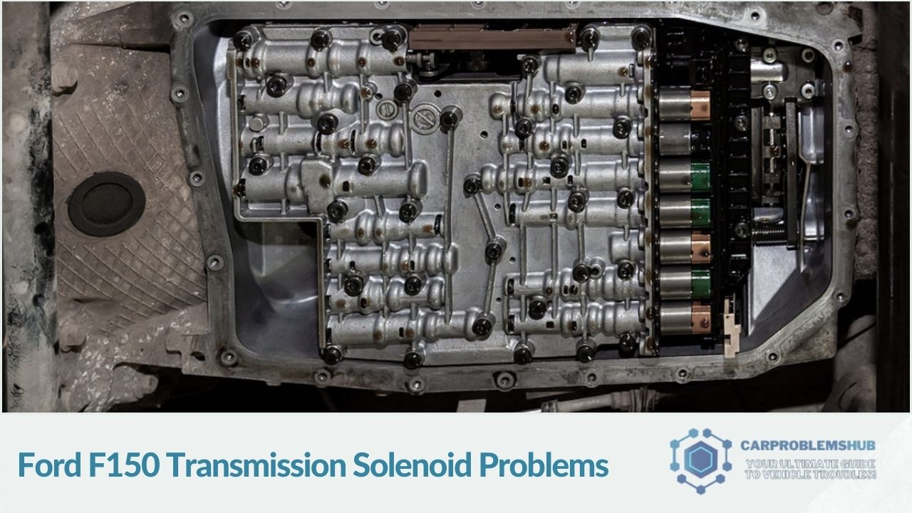 Common issues with transmission solenoids in the Ford F150.