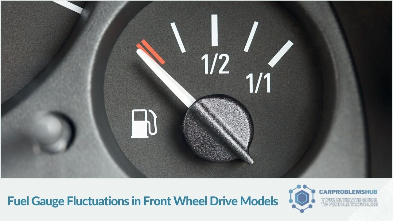 Fluctuations in the fuel gauge, especially in front-wheel-drive models of the Jeep Patriot.
