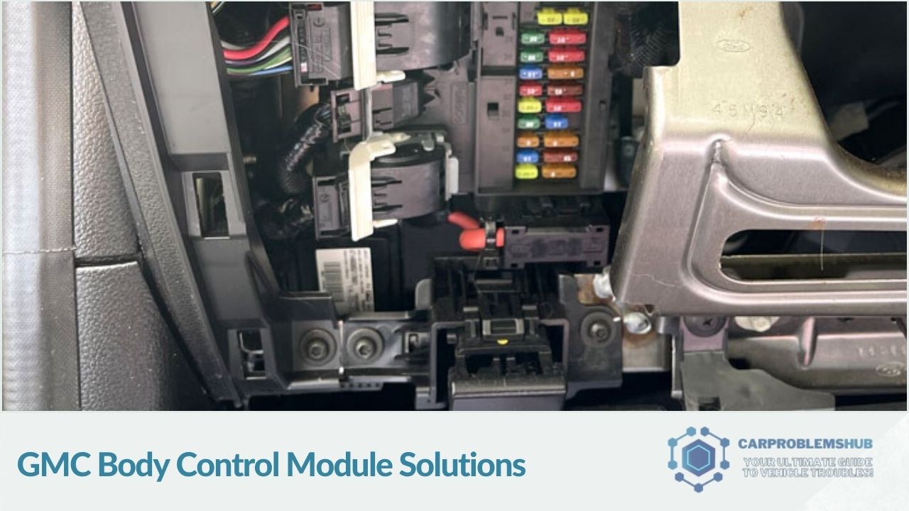 Solutions and repair strategies for issues in GMC body control modules.