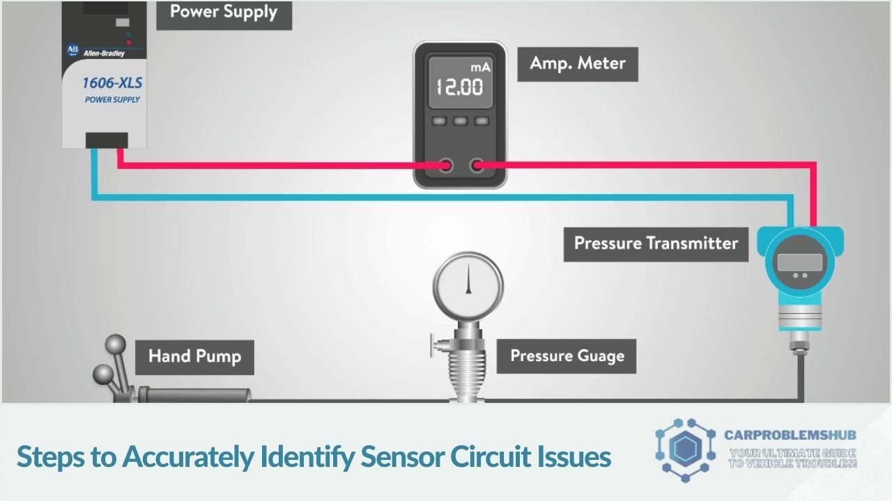 Guidelines for diagnosing and pinpointing sensor circuit problems.
