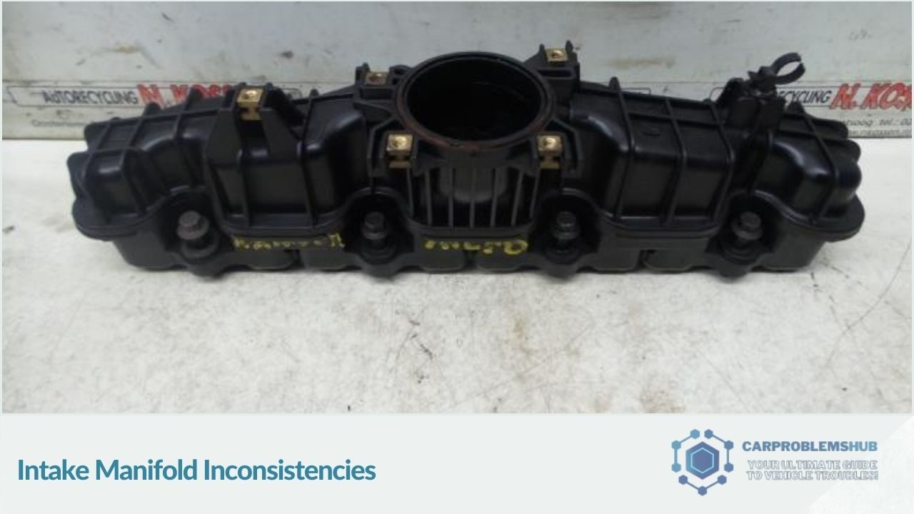 Common inconsistencies and issues with the intake manifold in the 2.2 diesel.