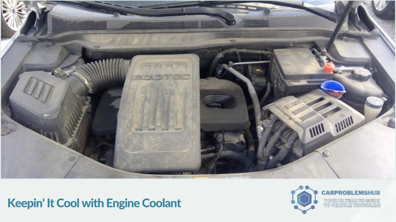 Importance of maintaining engine coolant in the 2020 Chevy Equinox.