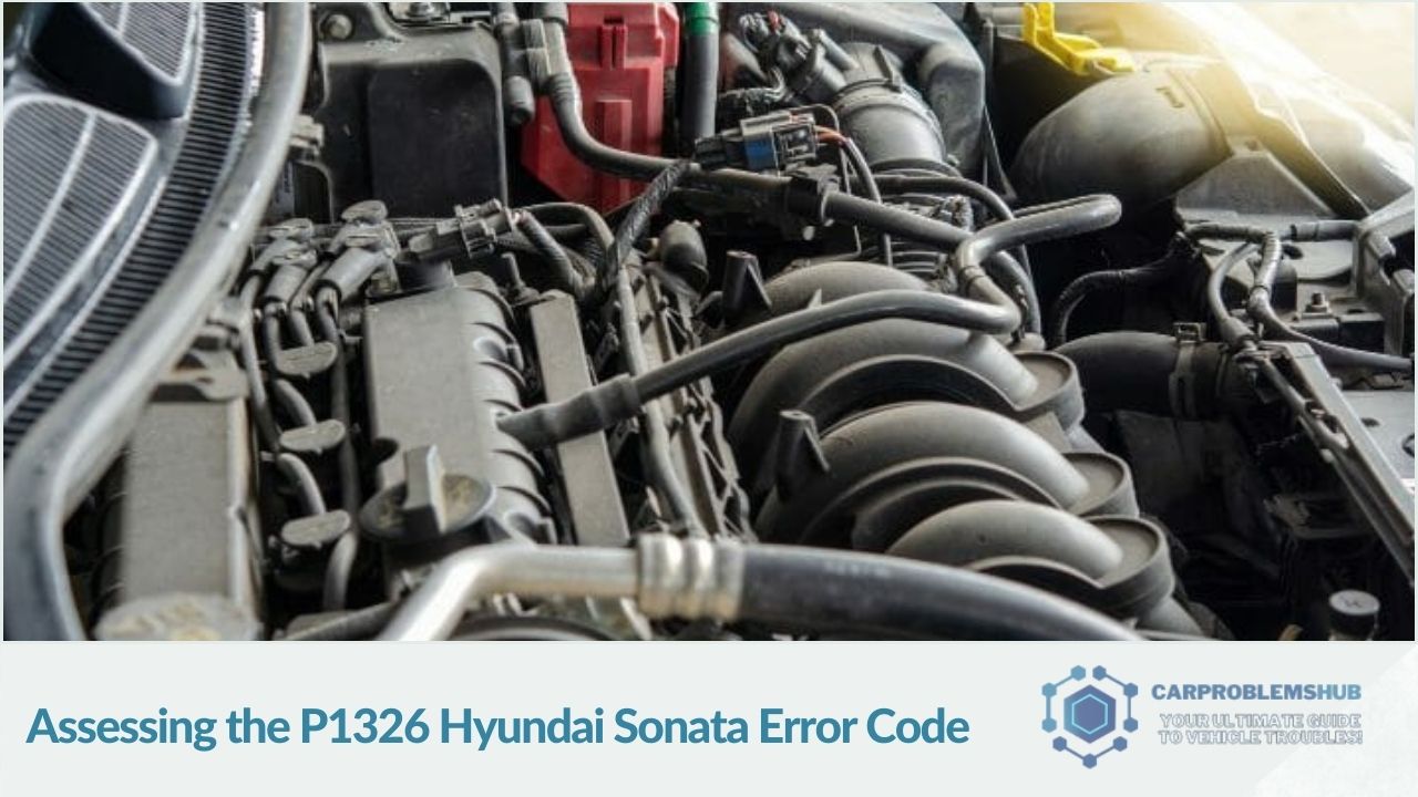 Analysis and evaluation methods for the P1326 error in Hyundai Sonata.