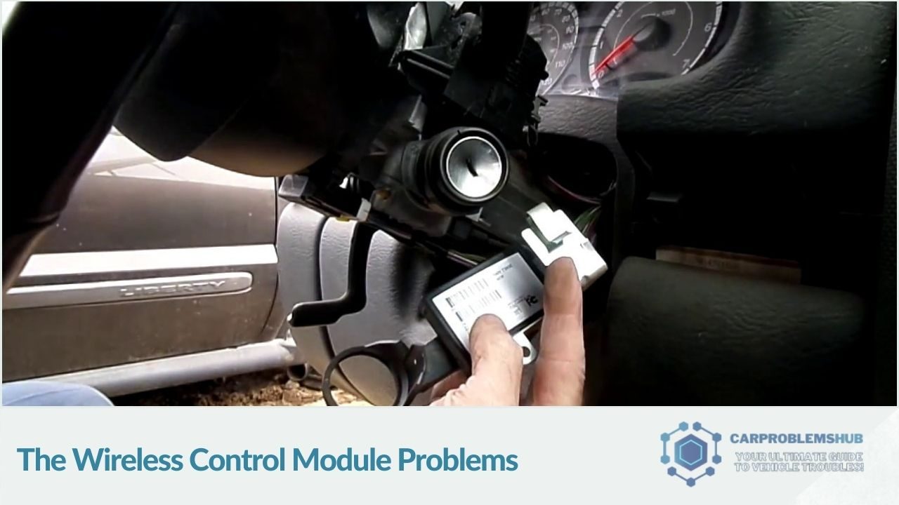 Challenges with the wireless control module in the 2016 Jeep Patriot.