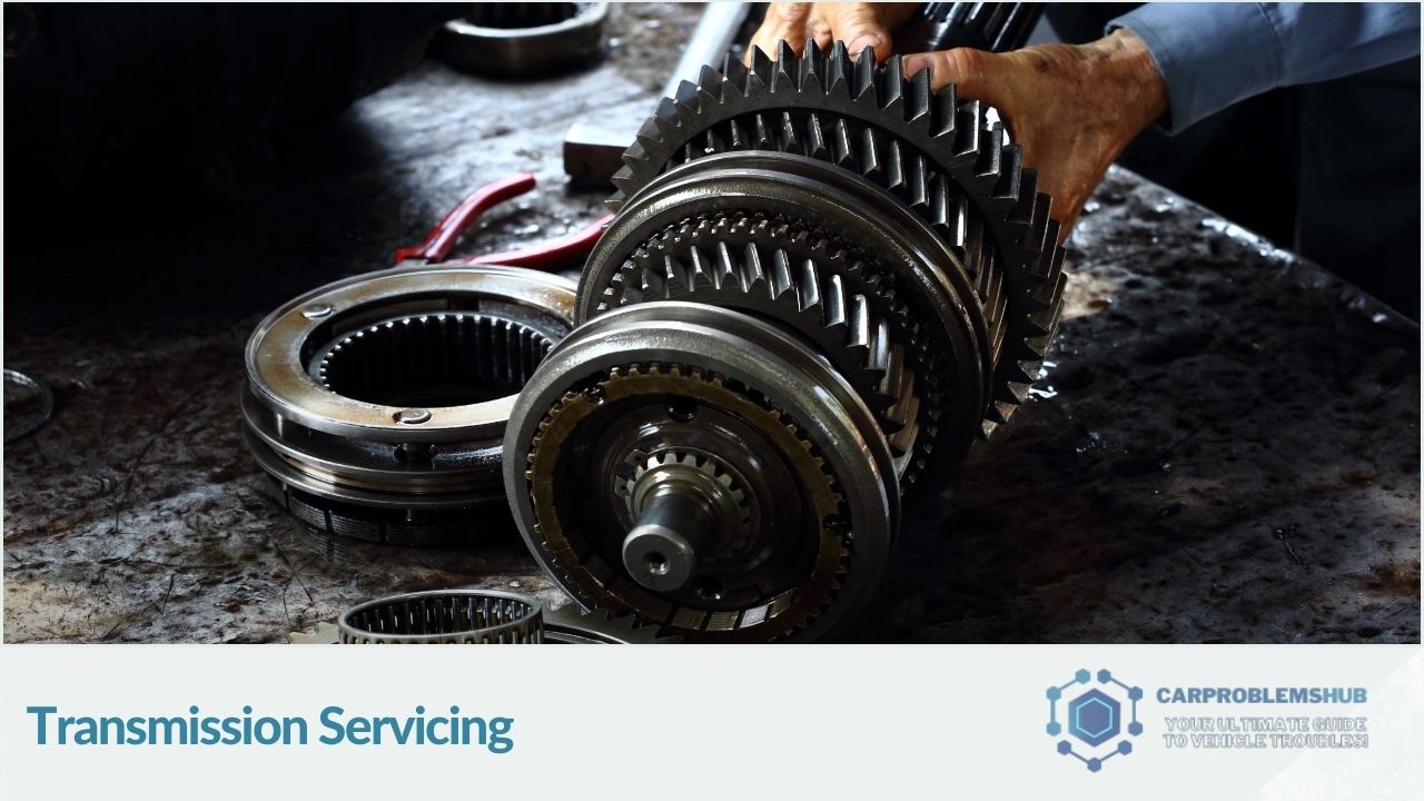 The need and common issues related to transmission servicing.
