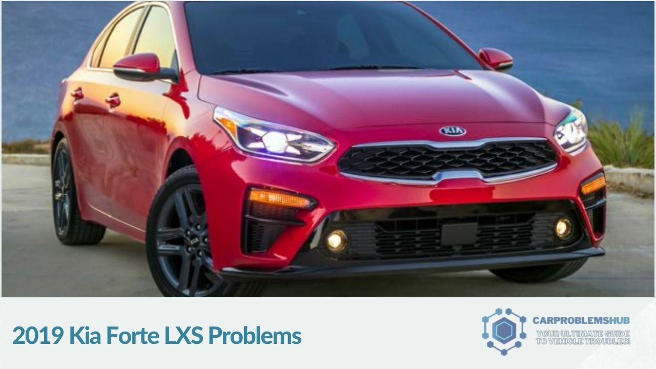 Common issues experienced by owners of the 2019 Kia Forte LXS model.