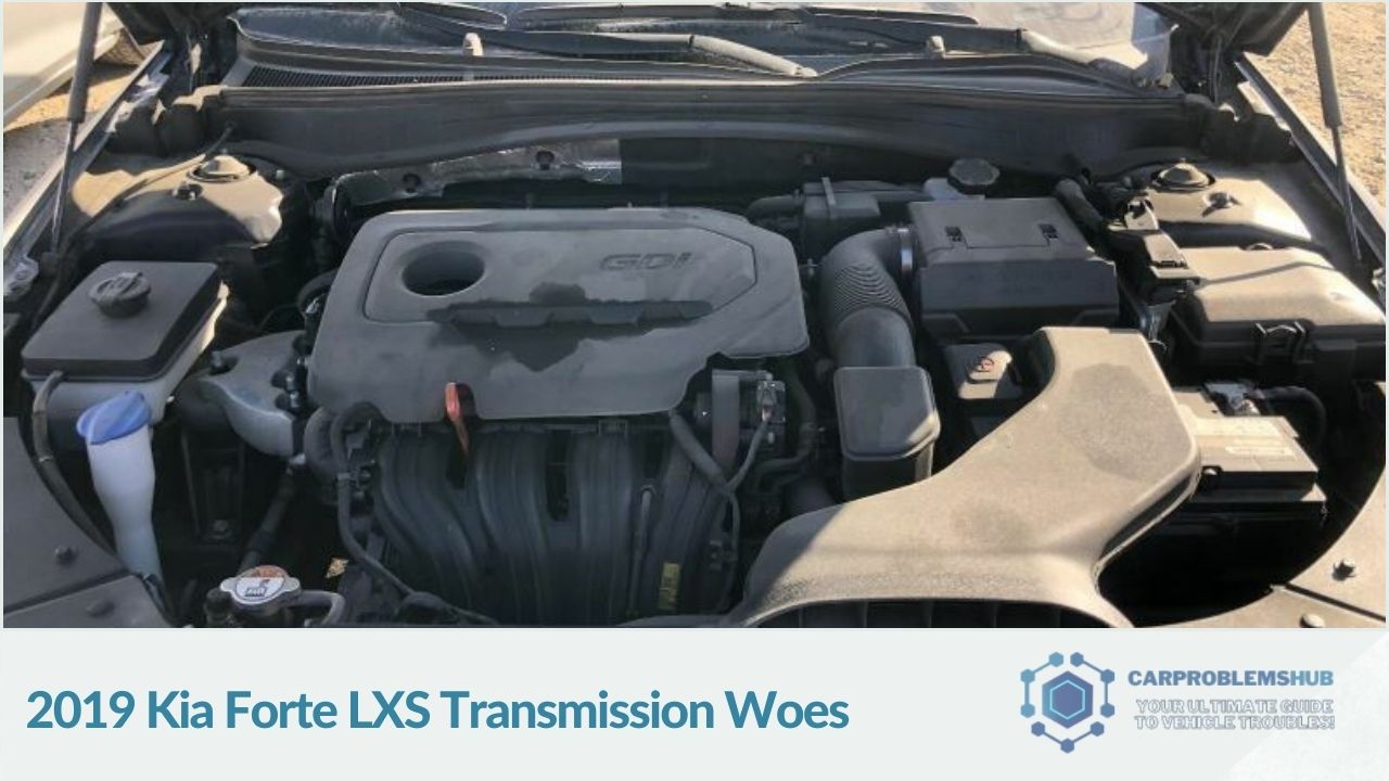 Description of transmission issues specific to the 2019 Kia Forte LXS.