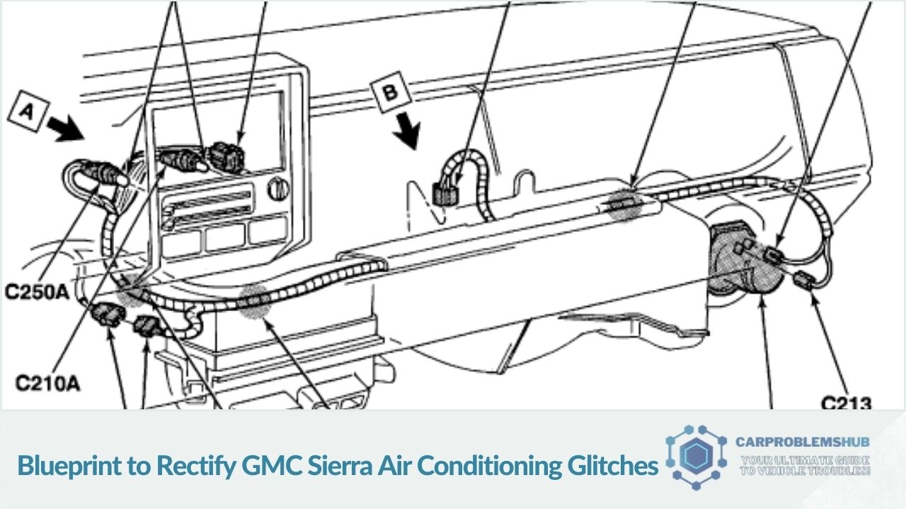 Solutions and repair strategies for GMC Sierra air conditioning issues.