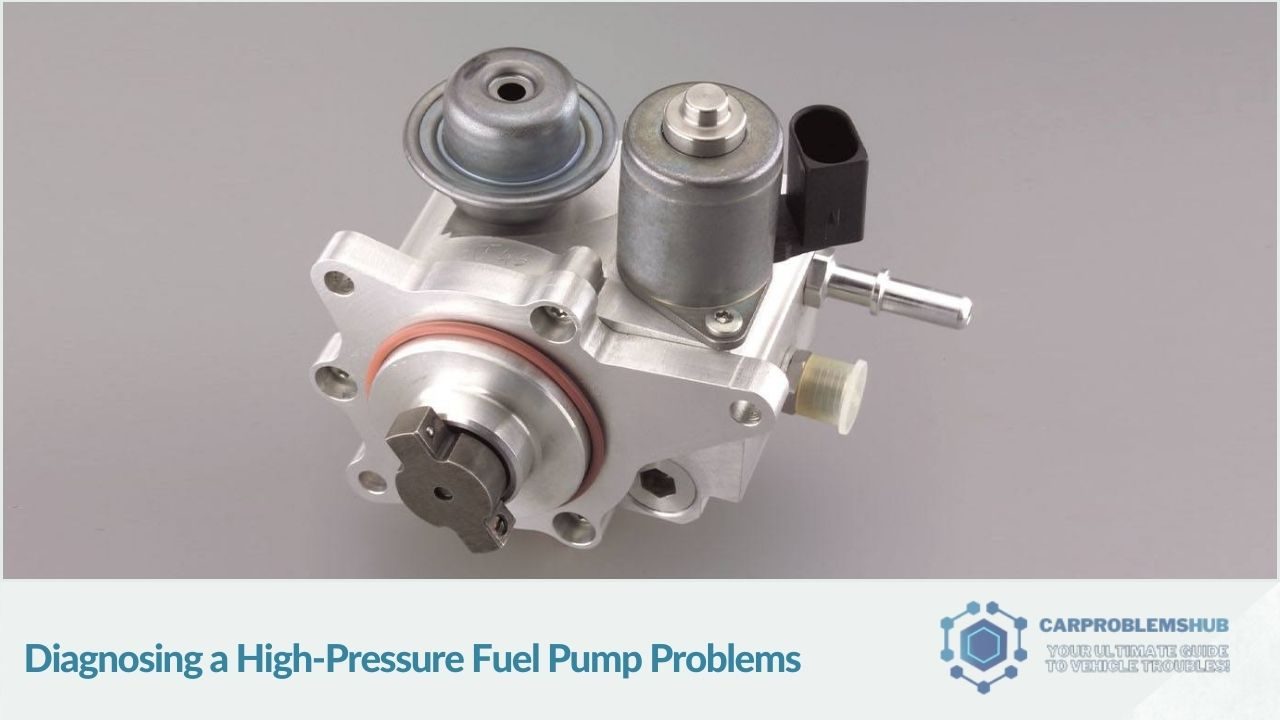 Step-by-step process for assessing and diagnosing issues with high-pressure fuel pumps.