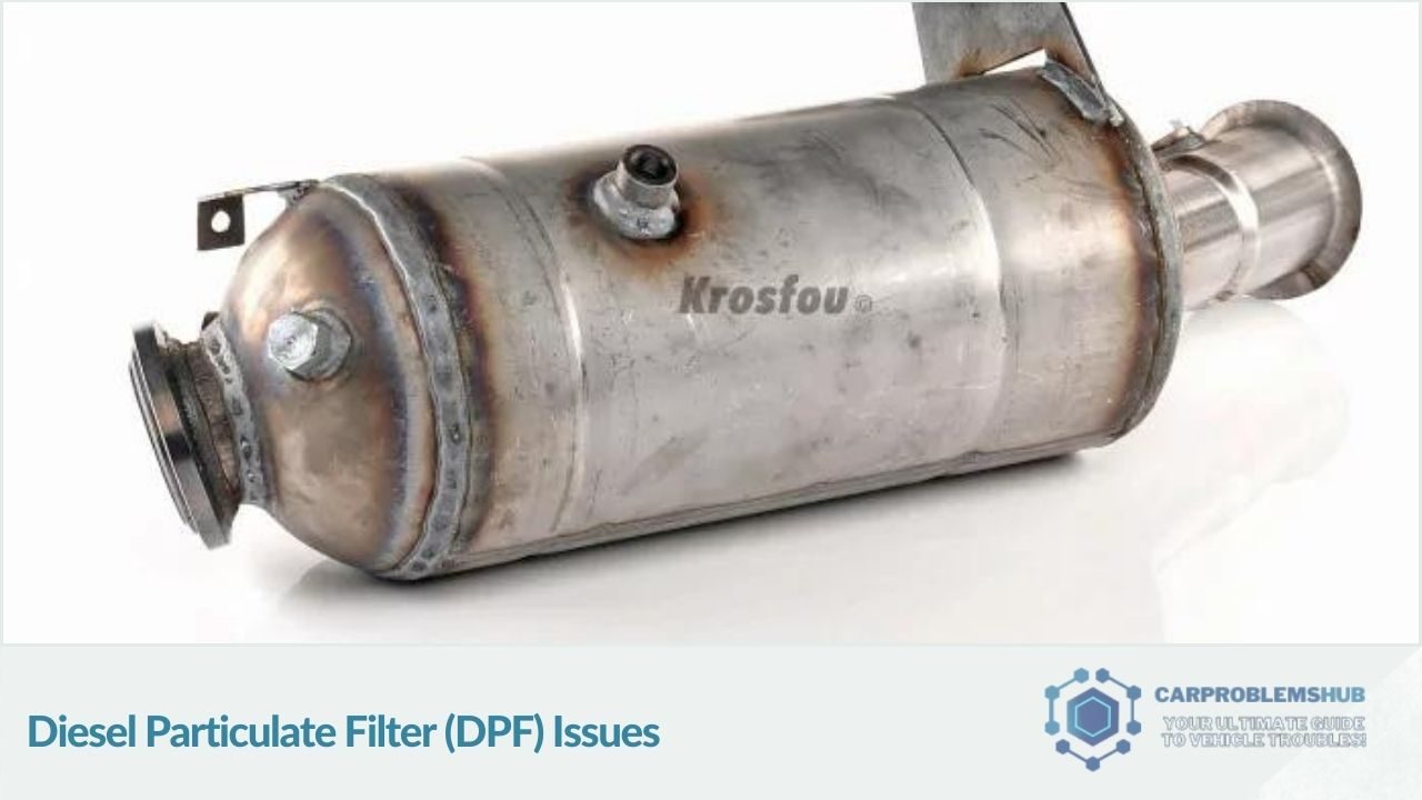 Description of common problems related to the DPF in Mercedes ML 250 BlueTEC.