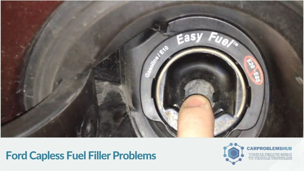General issues encountered with Ford's capless fuel filler system.