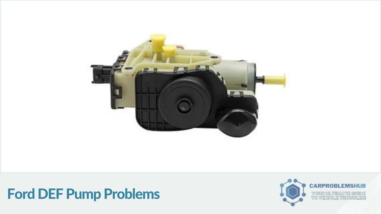 Ford DEF Pump Problems