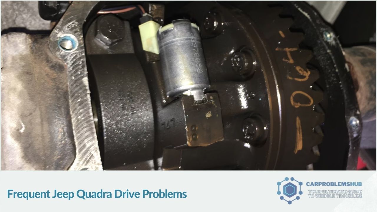 Overview of common issues experienced with Jeep's Quadra Drive system.