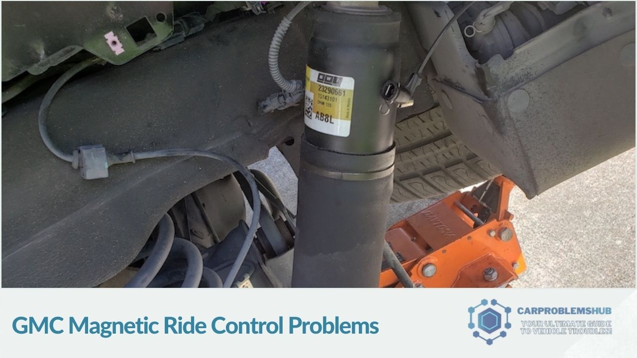 Overview of issues with the Magnetic Ride Control system in GMC vehicles.