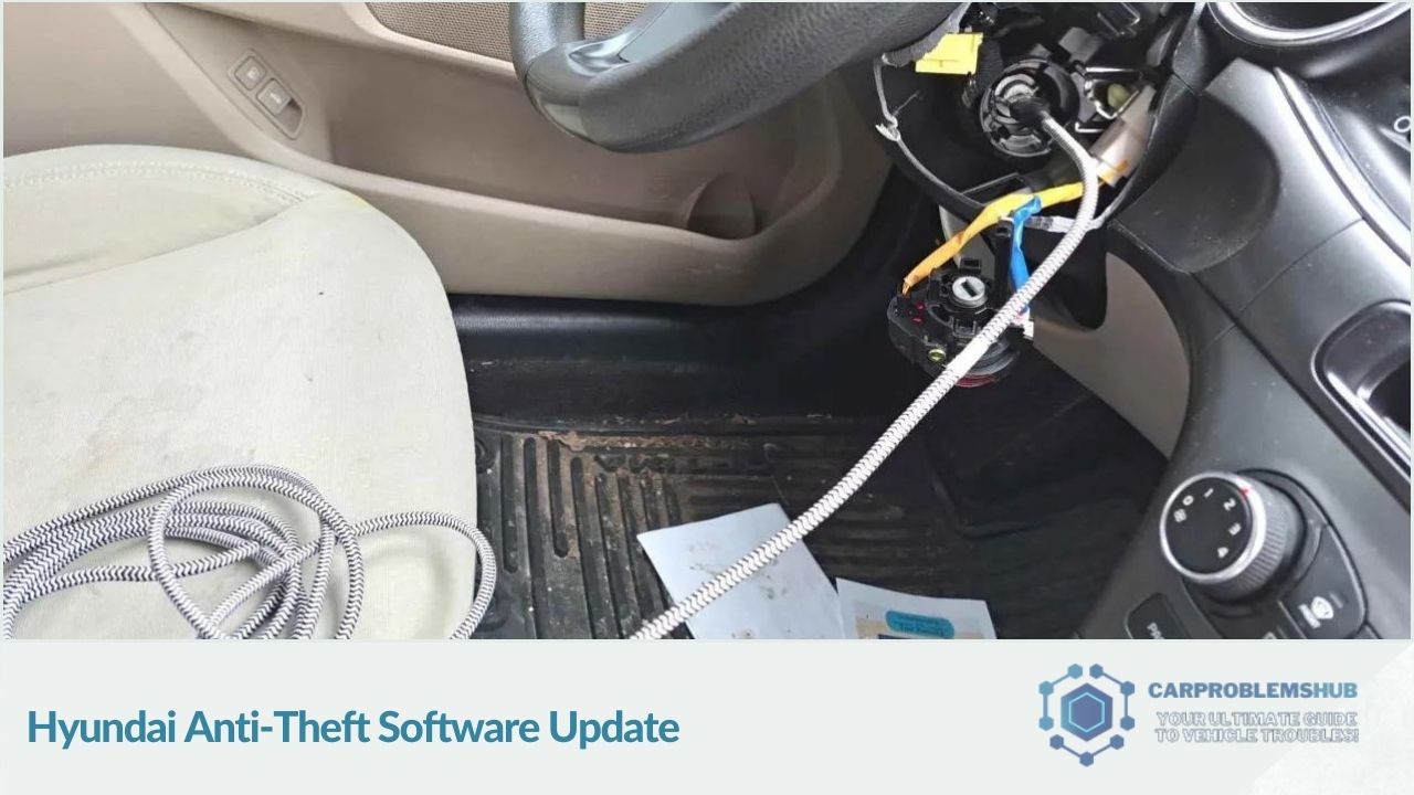 Overview of issues encountered with Hyundai's anti-theft software updates.