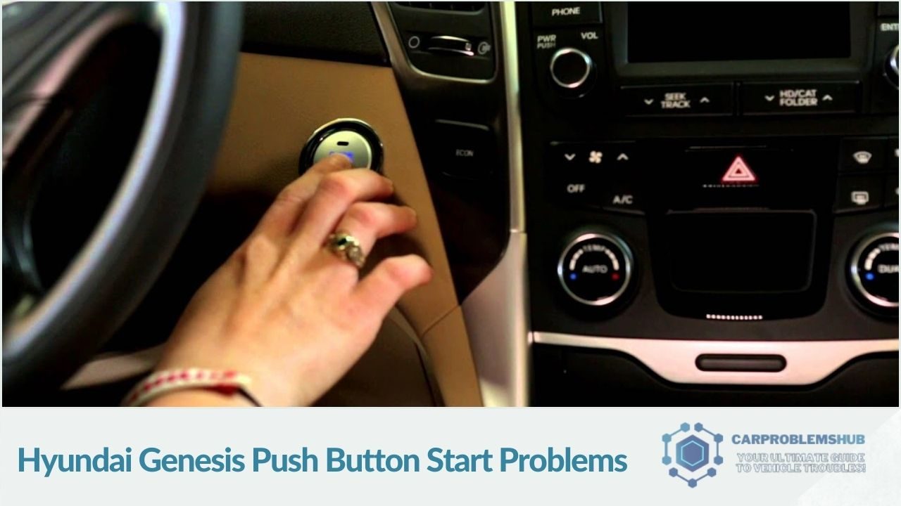 Hyundai Genesis Push Button Start Problems