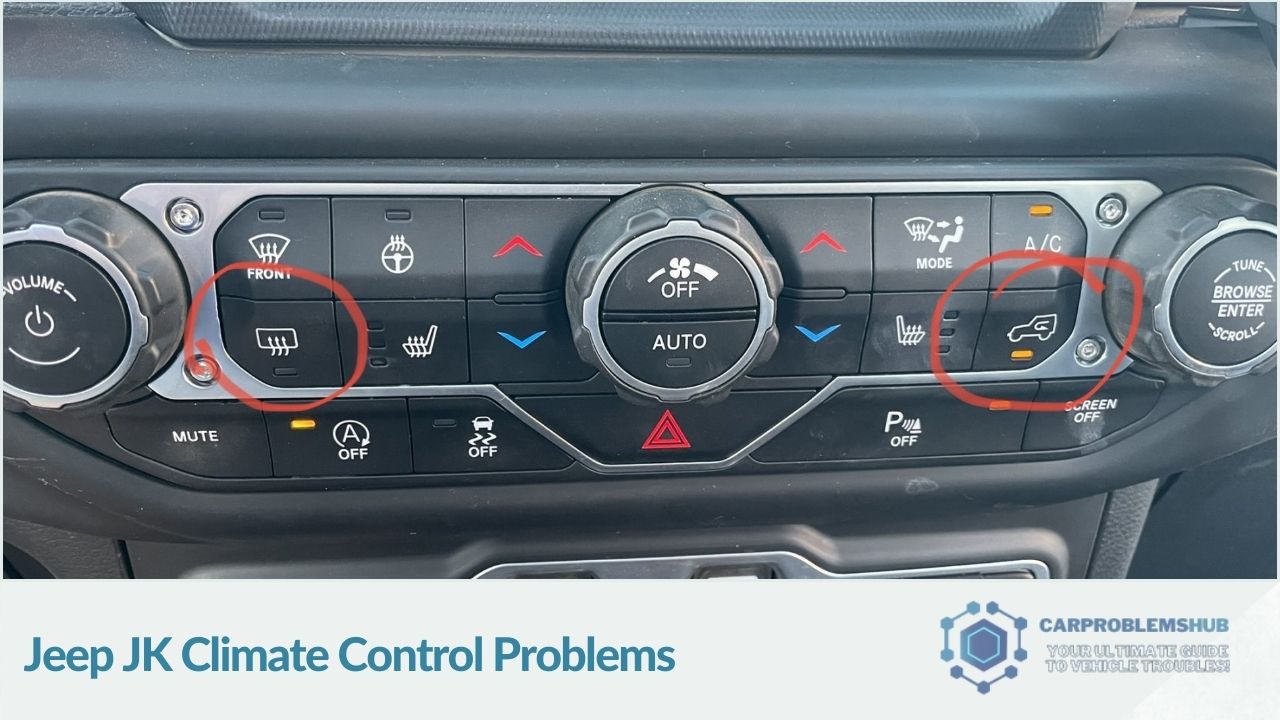 Jeep JK Climate Control Problems
