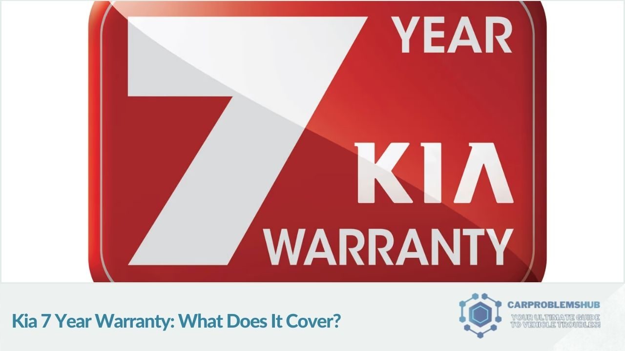 Explanation of the coverage provided by Kia's 7 year warranty.