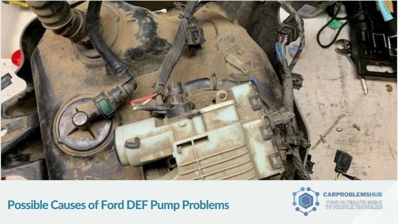 Exploration of factors that may lead to problems in Ford DEF pumps.
