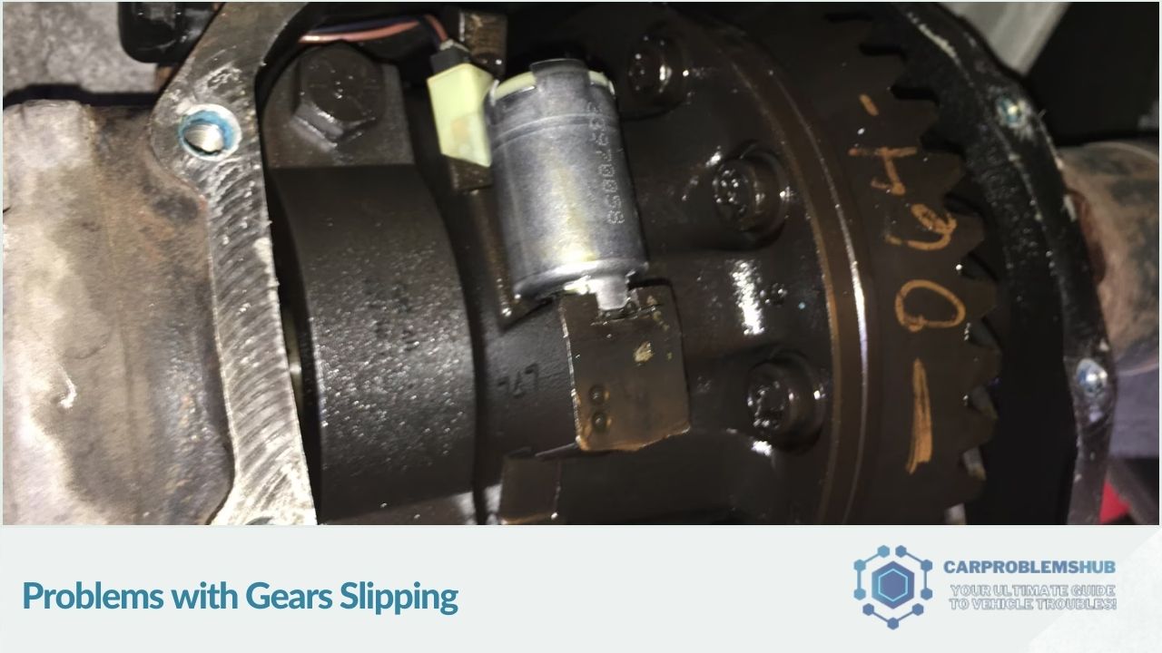 Common experiences of gear slippage in vehicles with Jeep Selec-Trac systems.