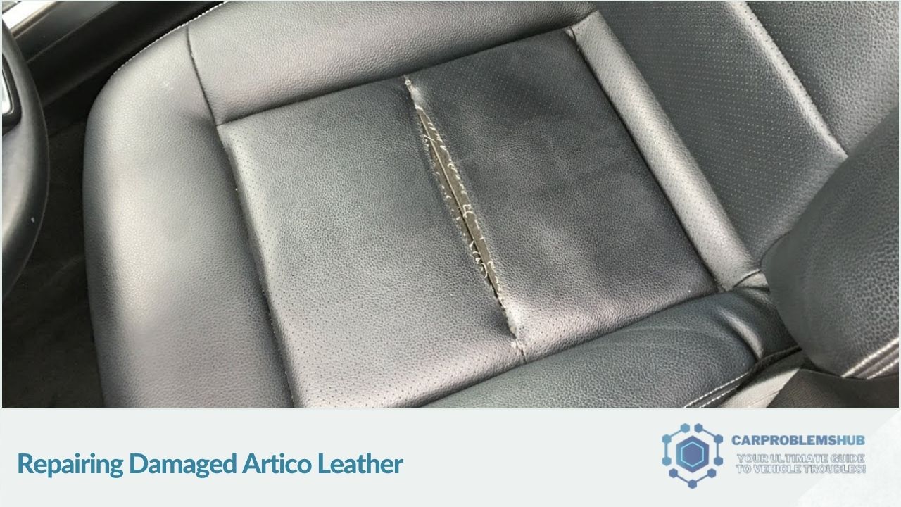 Methods and recommendations for fixing and restoring damaged Artico leather.