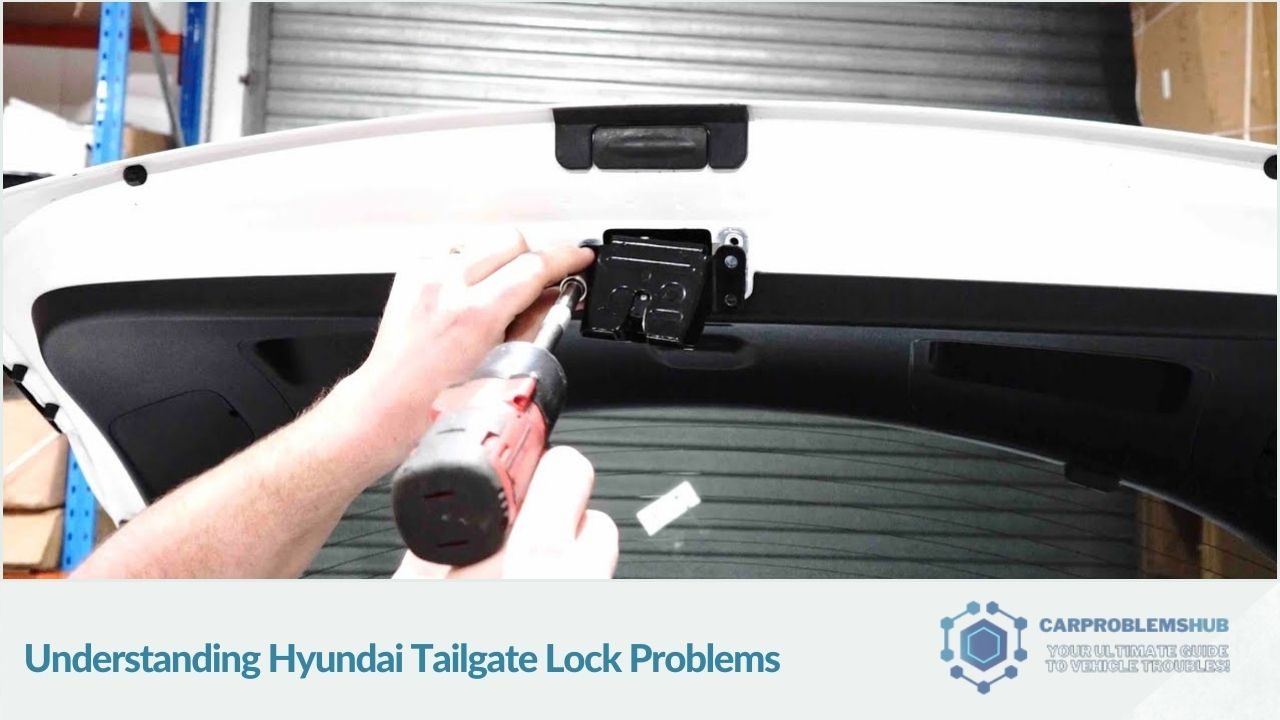 Insight into the common issues and mechanics of Hyundai's tailgate lock problems.