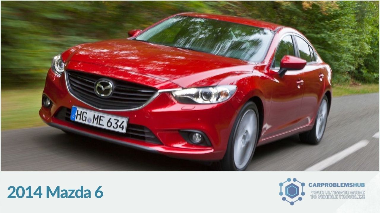 Details of recurring issues found in the 2014 Mazda 6 model.