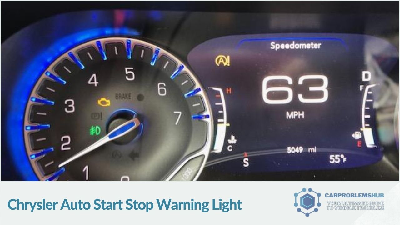 Chrysler Auto Start Stop Warning Light (Causes and Solutions)