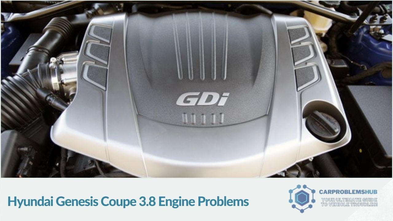 Overview of typical issues found in the Hyundai Genesis Coupe 3.8 engine.