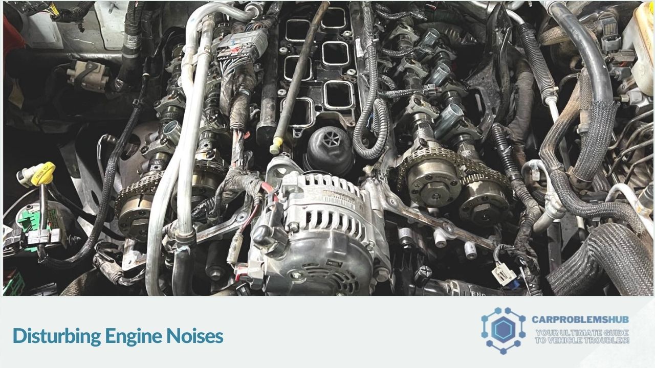 Common engine noise concerns in the Jeep 3.2 V6 engine.