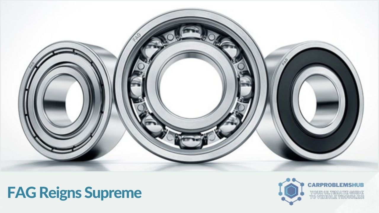 Highlighting the superiority of FAG as a top choice in the wheel bearing market.