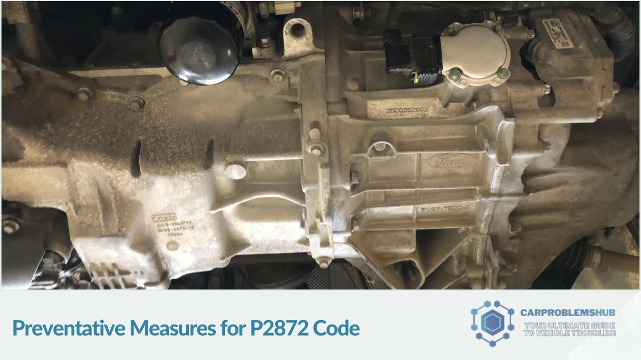 Preventative Measures for P2872 Code