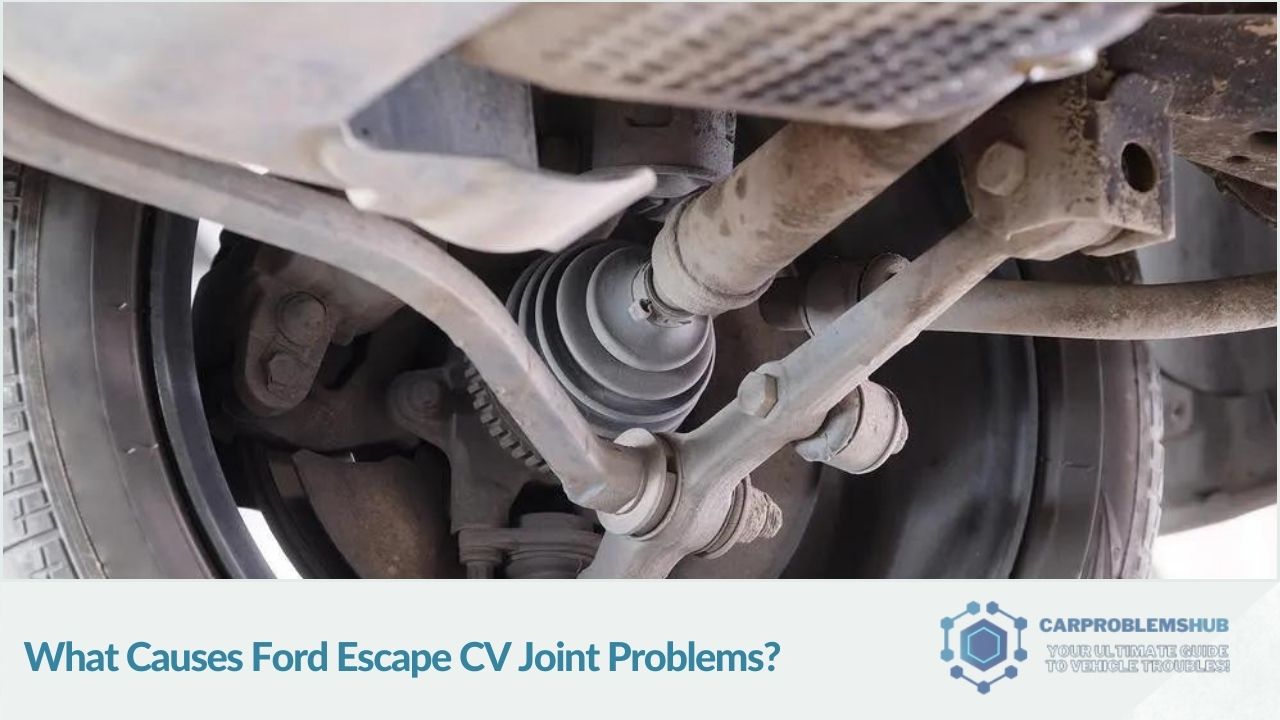 Exploration of factors leading to CV joint issues in Ford Escape.