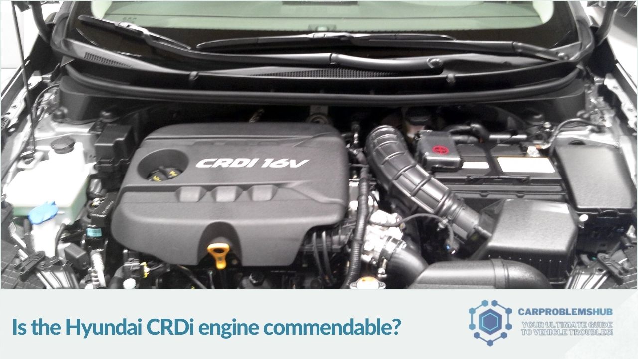 Evaluation of the performance and reliability of Hyundai's CRDi engine.